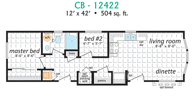 Specifications for CB 12341 Modular Cabin